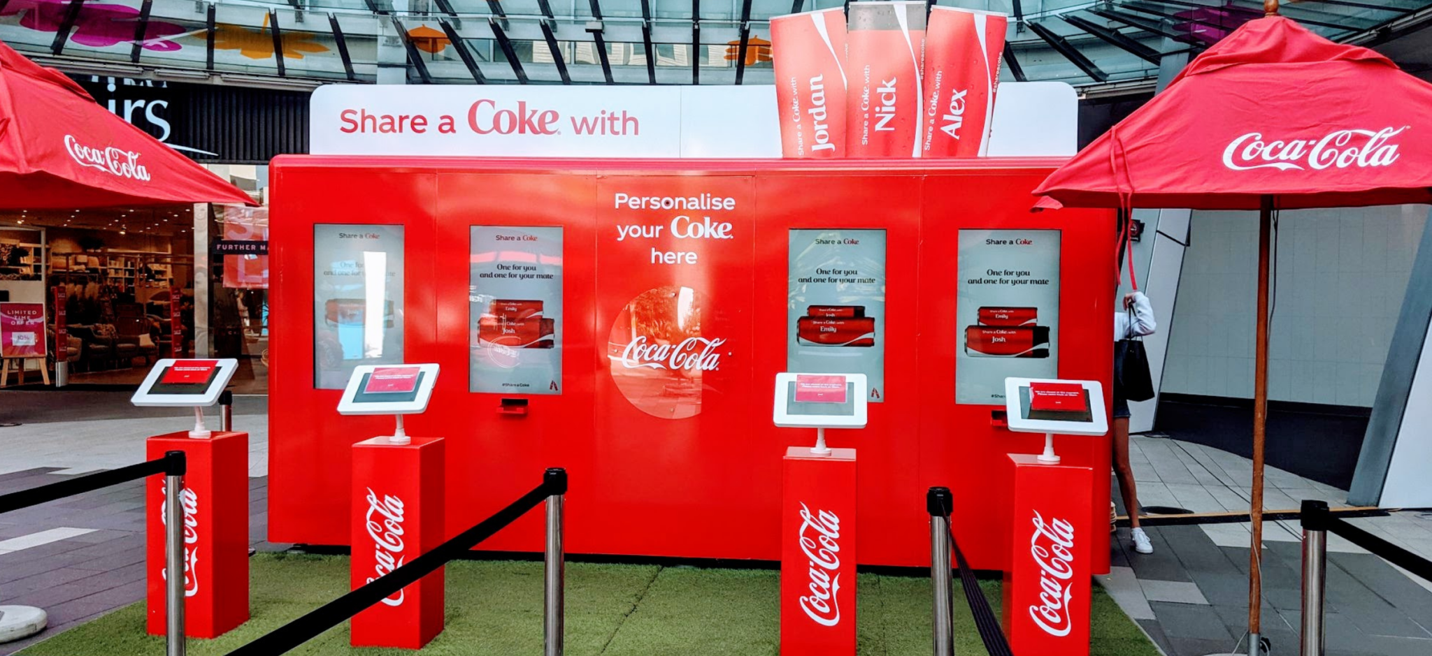 share a coke stand